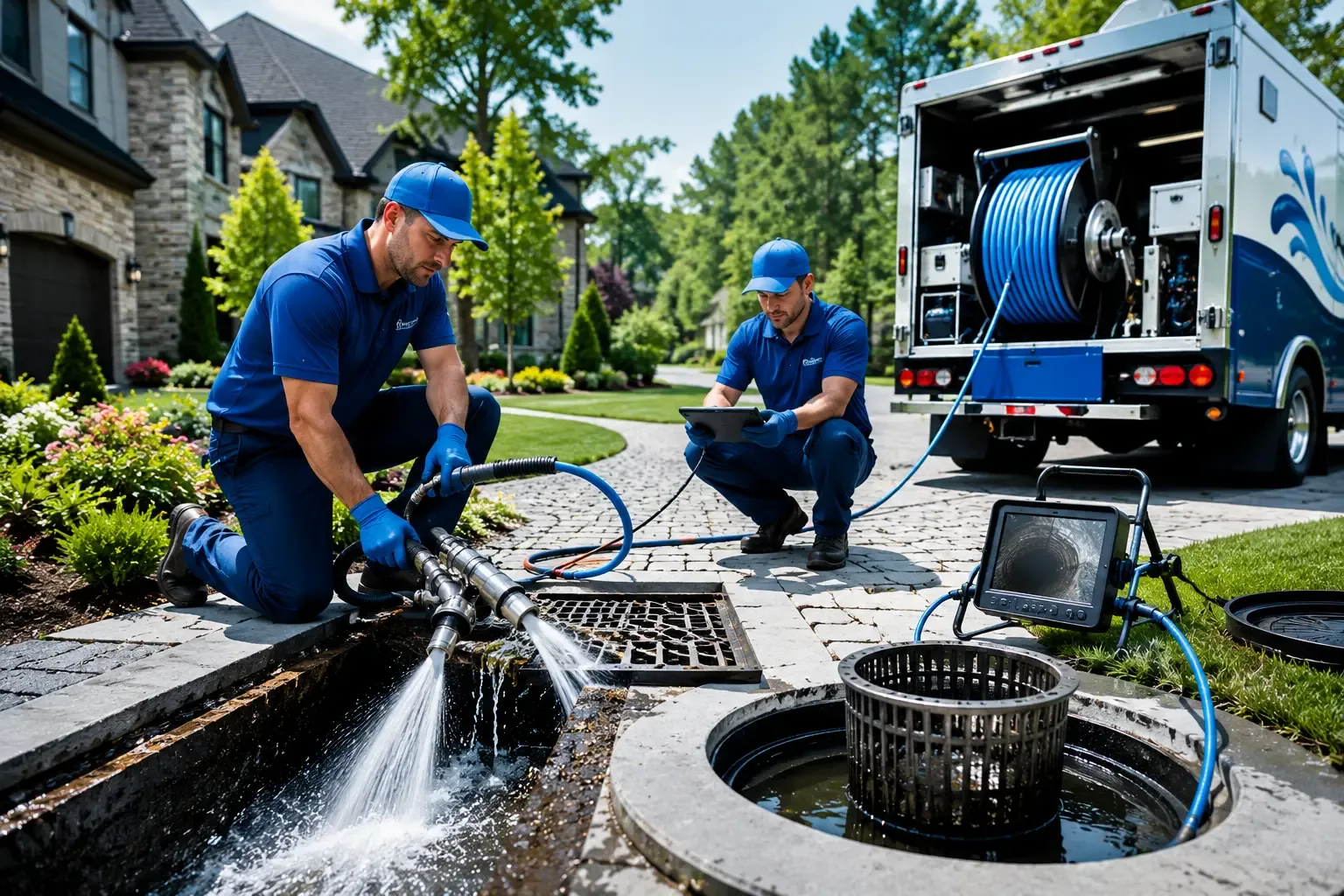 Local outdoor drain cleaning professionals in New Home, TX