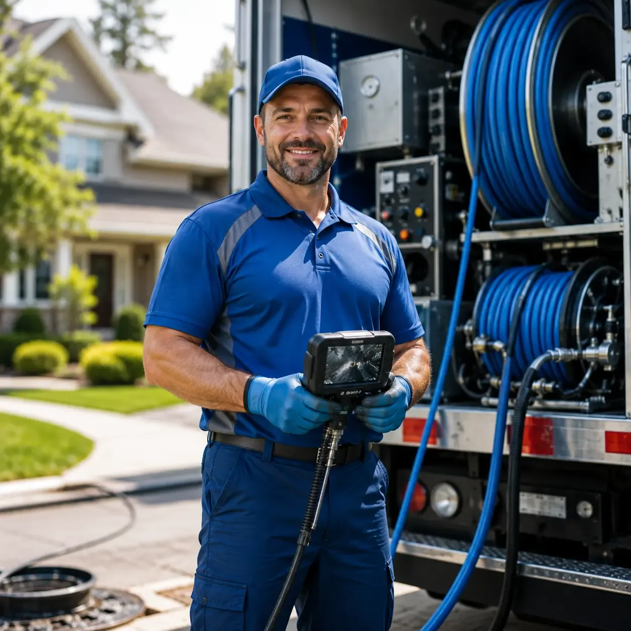 Local outdoor drain cleaning specialists in New Home, TX